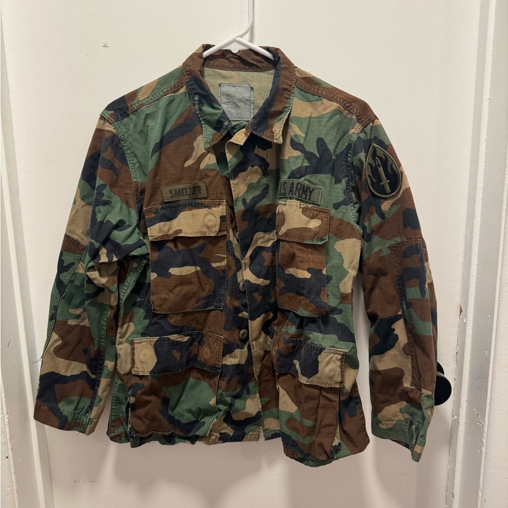U.S. Army Camouflage Field Jacket Vintage